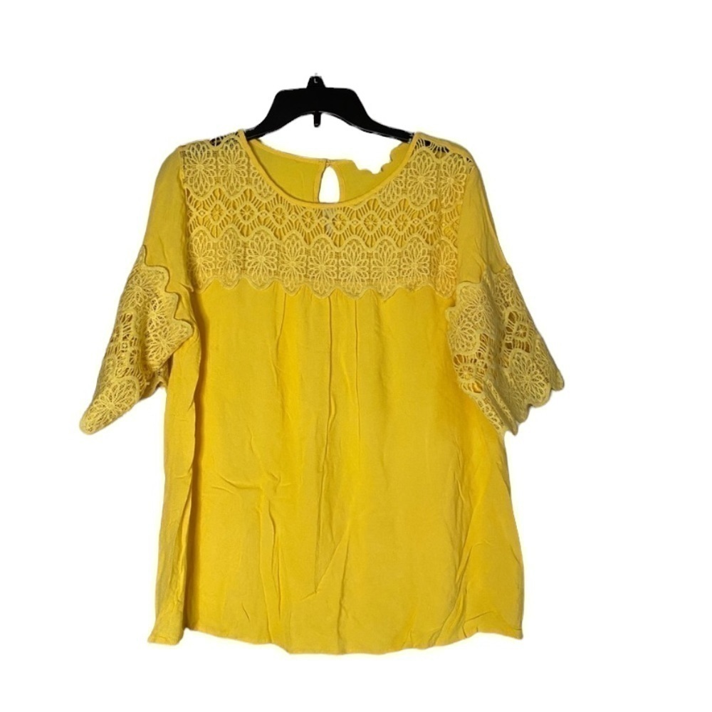 Umgee Womens Yellow Size Medium Top